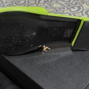 Versace Vibrant Green Heels